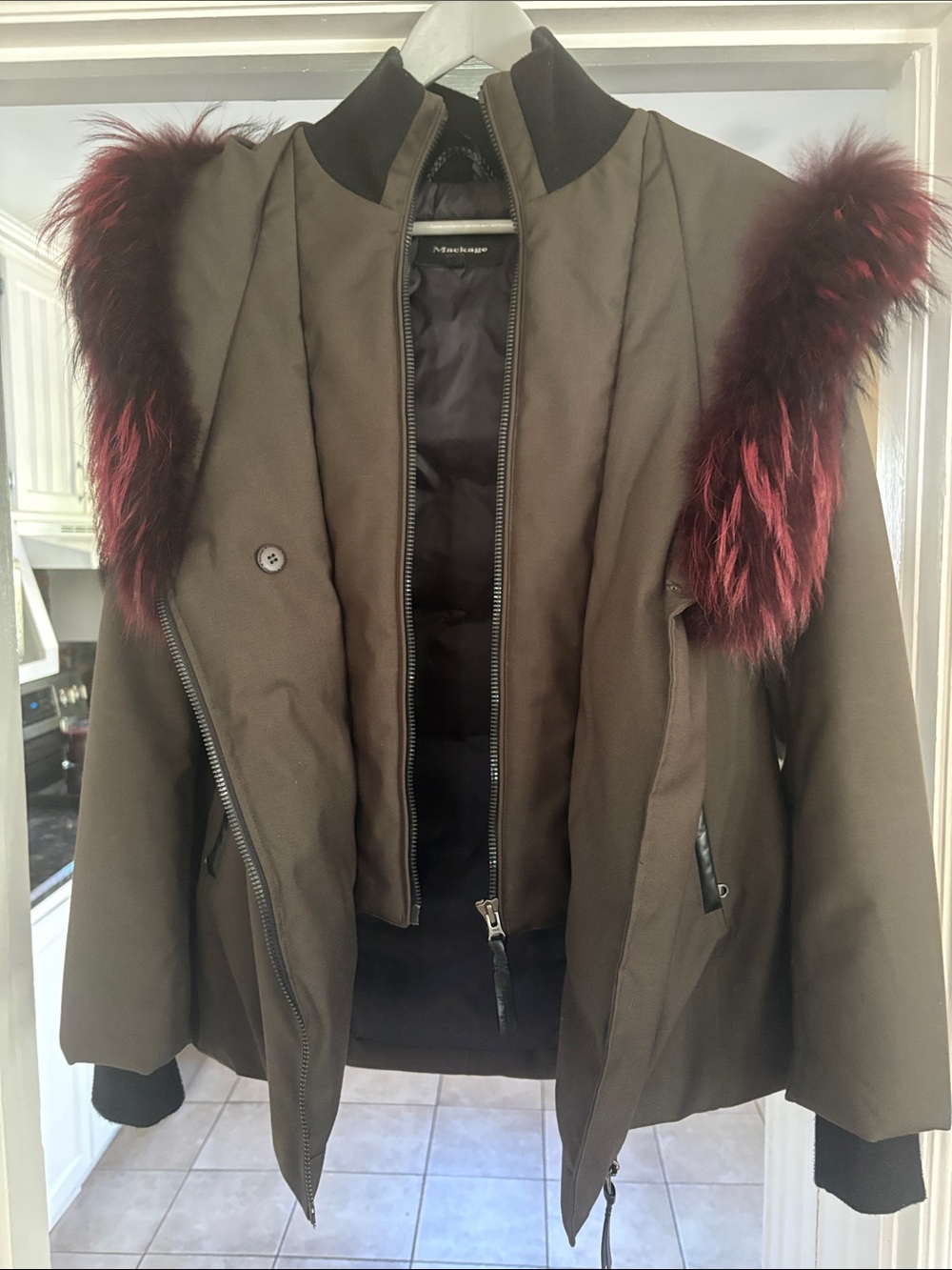 Mackage down jacket. - Picture 2 of 3